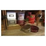 Christmas tins