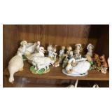 Assortment of figurines