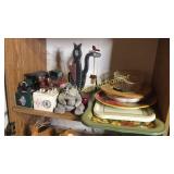 Die cast horse and tank wagon bank, die cast