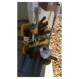 Water sprinklers and garden tools