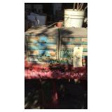 (2) utility cabinets