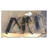 3 Grease Guns