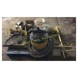 Choker Cables, Work Lights, Shop Vac, Roll Of