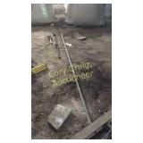 3 pipe clamps 129, 49" 17"