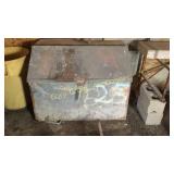 Metal game box 38.5" wide 32" deep 3