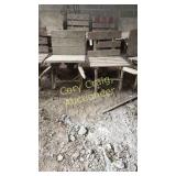 2 brick carts (1) MISSING HANDLE