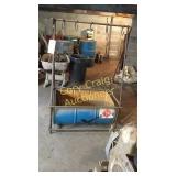 Homemade tool cleaning station