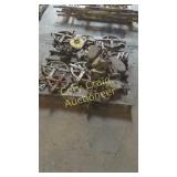 Wood and steel pulleys