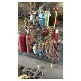 Sprayers, hose, and caulking