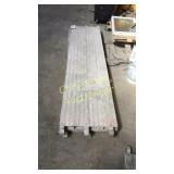 aluminum scaffolding walk boards 81" long and