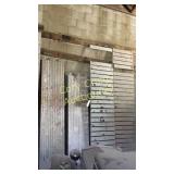 (4) walk boards 1 has hole 2 are missing planks