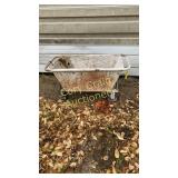 Concrete Steel Mortar Box  On Wheels