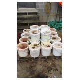 (20) Buckets Lime Putty Mortar