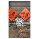(3) Construction Signs