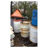 Plastic And Metal Barrels