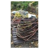 Air Compressor Hose and Rope