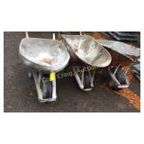 (3) Wheel Barrels (2) NEED HANDLES