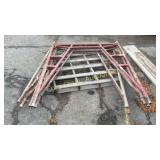 (5) Scaffold Legs 78" Inside Hook Ups