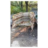 (22) Scaffold Legs 78" Outside Hook Ups