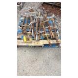 (16) Scaffold Screw Jacks