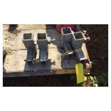 (4) Glavinized Attchments For Hydro Moblie