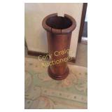 Copper Umbrella Holder 24 3/4" T