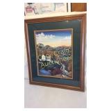 Wisconsin Farm Artist Jaksobsen 23 x 27