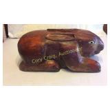 Wood Rabbit WITH CRACK