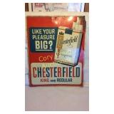 Chesterfield King and Regular Cigarettes Tin