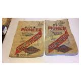 (2) Pioneer Hybrid Seed Corn Bags
