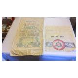 (2) Sinco And Illinois Farm Seed Bags