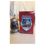 Budweiser Holiday Stein 2001 Holiday At The