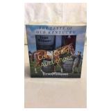 Evan Williams Bottle and (2) Glasses