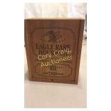 Eagle Rare Bourbon Bottle and Two Glasses