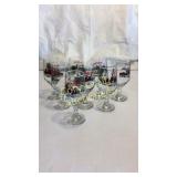 Budweiser Clydesdales Glasses (8)