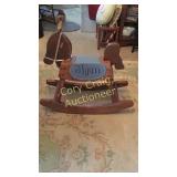 Wood Rocking Horse