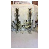 Wall Sconces With Extar Prisms  CAME OUT OF A