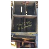 (2) Coca Cola Wood Creat