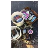 Assorted Hardware and Craftsman Disc Sander