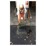 Iron Jockey Bottom Concrete 44" T MUST HAVE HELP