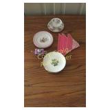 Plates, Cup and Saucer, Napkins