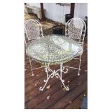 Ice Cream Table & (2) Chairs