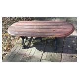 Cast Iron/Wood Table NEED HELP TO LOAD