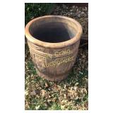 Flower Concrete Pot 26" Diameter 27" T NEDD HELP