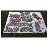 Vintage Cast Aluminum Wood Door Inserts (11)