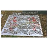 Vintage Cast Aluminum Wood Door Inserts (18)