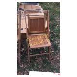 Wood Folding Chairs
