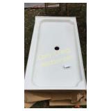 Aqua Glass Eleganza 34 x 60 Shower Base