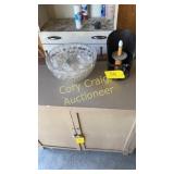 Thumb Print Puntch Bowl and light