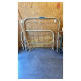 Antique Iron Full Size Bed NO RAILS